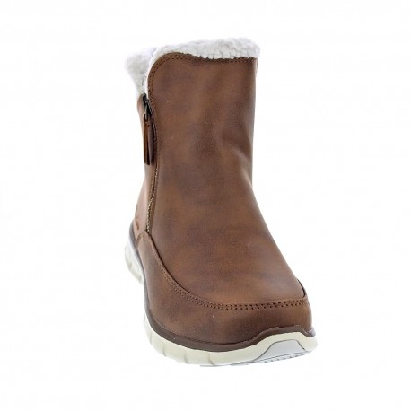 Botines Skechers zapatos Mujer modelo Synergy Marrón 