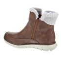 Botines Skechers zapatos Mujer modelo Synergy Marrón 