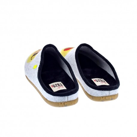 Pantuflas Potatoes zapatos Hombre modelo Gries Gris 