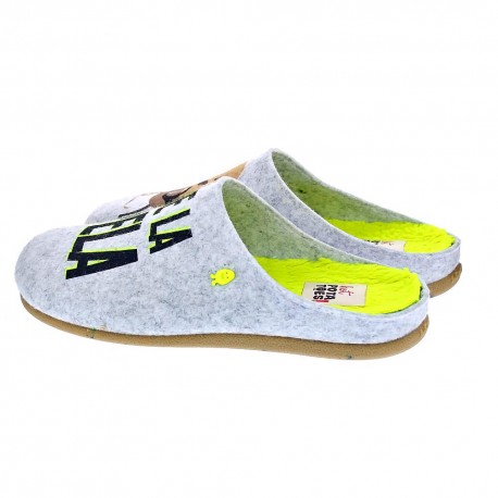 Pantuflas Potatoes zapatos Hombre modelo Varde Gris 