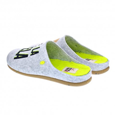 Pantuflas Potatoes zapatos Hombre modelo Varde Gris 