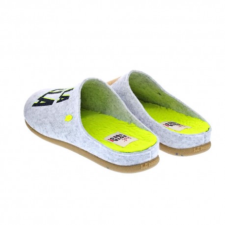 Pantuflas Potatoes zapatos Hombre modelo Varde Gris 