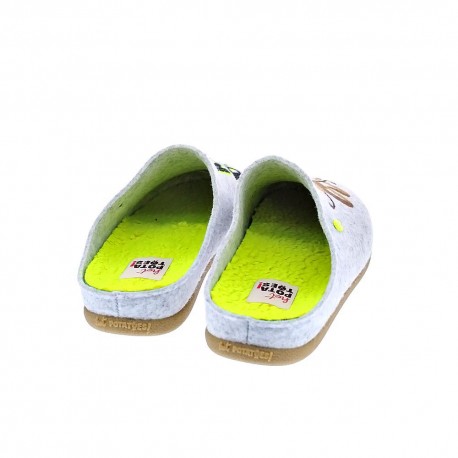 Pantuflas Potatoes zapatos Hombre modelo Varde Gris 