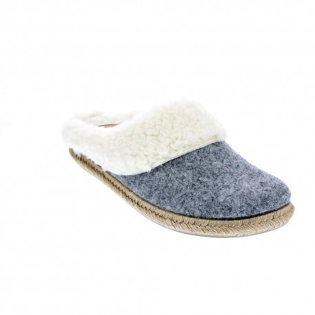Pantuflas Toni Pons zapatos Mujer modelo Miri Gris 