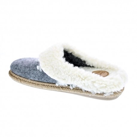 Pantuflas Toni Pons zapatos Mujer modelo Miri Gris 
