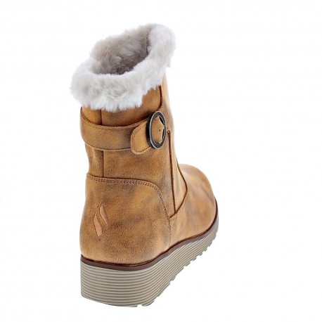 Botines Skechers zapatos Mujer modelo Keepsakes vegan Beige 