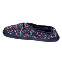 Pantuflas Nuvola zapatos Mujer modelo Classic Printed Farfalla Negro 