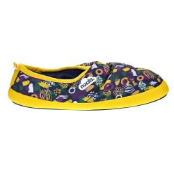 Pantuflas Nuvola zapatos Mujer modelo Classic Printed Guix Yellow Amarillo  2