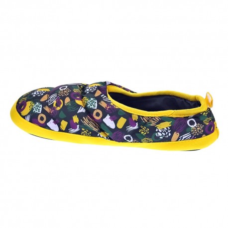 Pantuflas Nuvola zapatos Mujer modelo Classic Printed Guix Yellow Amarillo 