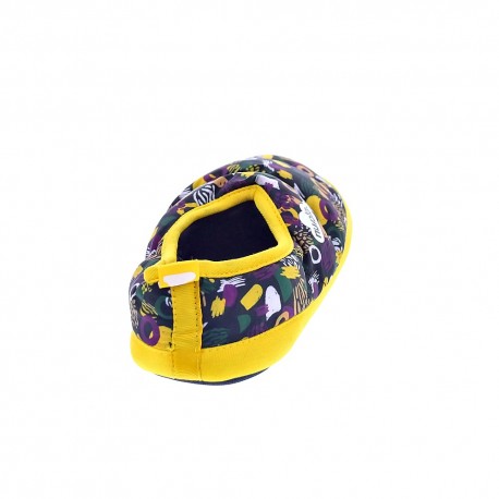 Pantuflas Nuvola zapatos Mujer modelo Classic Printed Guix Yellow Amarillo 