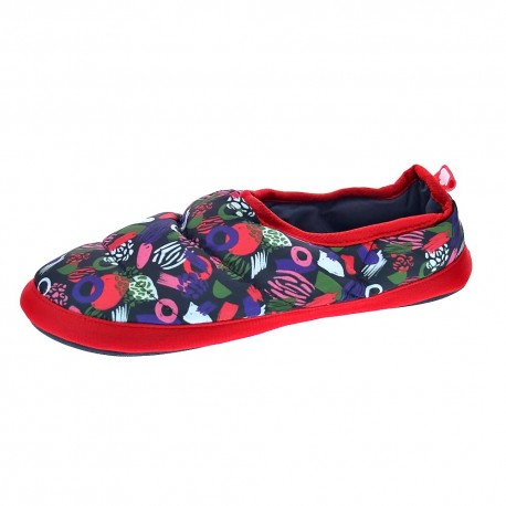 Pantuflas Nuvola zapatos Mujer modelo Classic Printed Guix Coral Rosa 