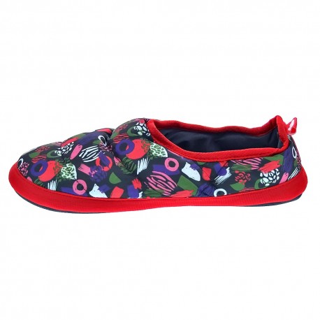 Pantuflas Nuvola zapatos Mujer modelo Classic Printed Guix Coral Rosa 