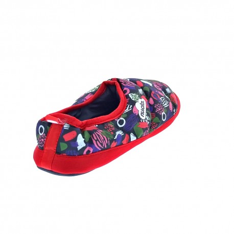 Pantuflas Nuvola zapatos Mujer modelo Classic Printed Guix Coral Rosa 