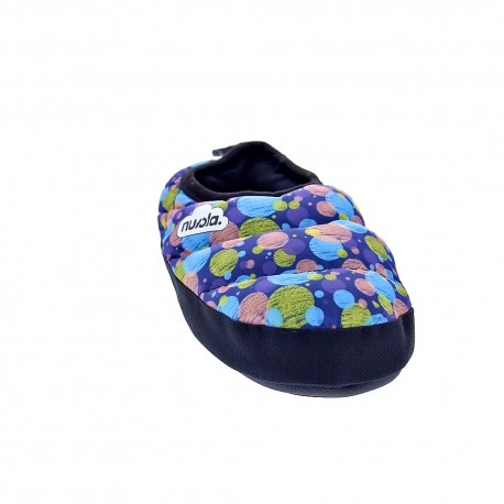 Pantuflas Nuvola zapatos Niño modelo Classic Printed 20 Pomp Azul 