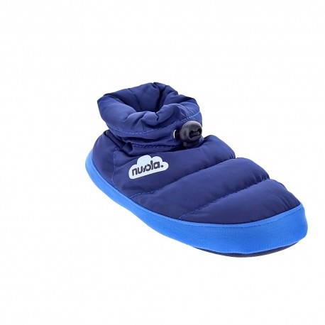 Pantuflas Nuvola zapatos Niño modelo Boot Home Party Azul 