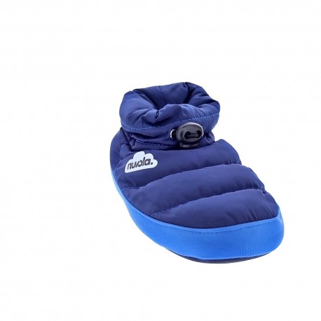 Pantuflas Nuvola zapatos Niño modelo Boot Home Party Azul 