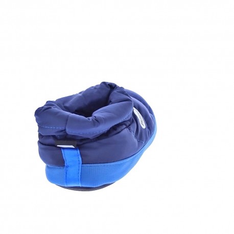 Pantuflas Nuvola zapatos Niño modelo Boot Home Party Azul 