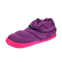 Pantuflas Nuvola zapatos Mujer modelo Boot Home Purple Rosa 