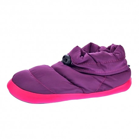 Pantuflas Nuvola zapatos Mujer modelo Boot Home Purple Rosa 