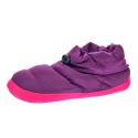 Pantuflas Nuvola zapatos Mujer modelo Boot Home Purple Rosa 