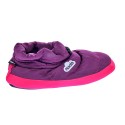 Pantuflas Nuvola zapatos Mujer modelo Boot Home Purple Rosa 