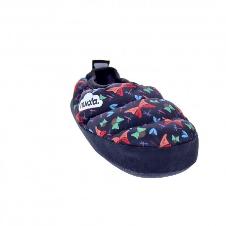 Pantuflas Nuvola zapatos Niño modelo Classic Printed Farfalla Negro 