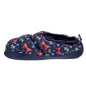 Pantuflas Nuvola zapatos Niño modelo Classic Printed Farfalla Negro 
