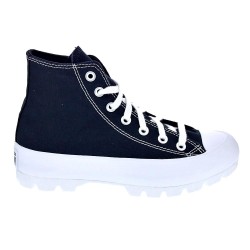 Zapatillas botas Converse zapatos Mujer modelo Lugged Plaform Negro  2