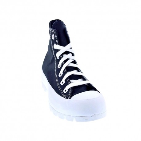 Zapatillas botas Converse zapatos Mujer modelo Lugged Plaform Negro 