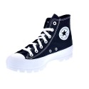 Zapatillas botas Converse zapatos Mujer modelo Lugged Plaform Negro 
