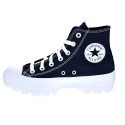 Zapatillas botas Converse zapatos Mujer modelo Lugged Plaform Negro 