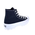 Zapatillas botas Converse zapatos Mujer modelo Lugged Plaform Negro 