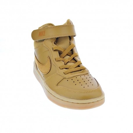 Zapatillas Nike zapatos Niño modelo COURT BOROUGH Marrón 