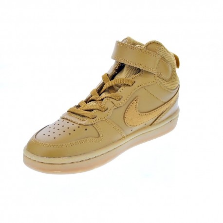 Zapatillas Nike zapatos Niño modelo COURT BOROUGH Marrón 