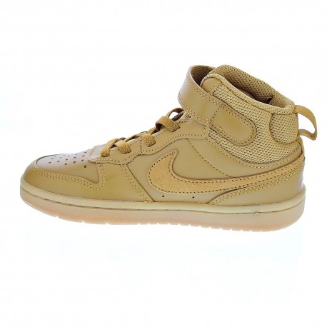 Zapatillas Nike zapatos Niño modelo COURT BOROUGH Marrón 