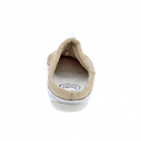 Pantuflas Toni Pons zapatos Mujer modelo Mel Um Beige 