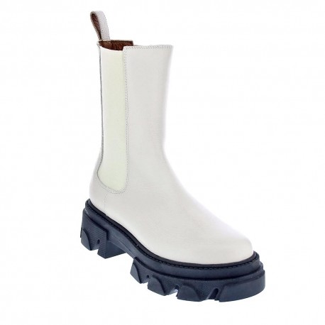 Botines Claudia zapatos Mujer modelo 24205 Beige 