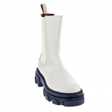 Botines Claudia zapatos Mujer modelo 24205 Beige 