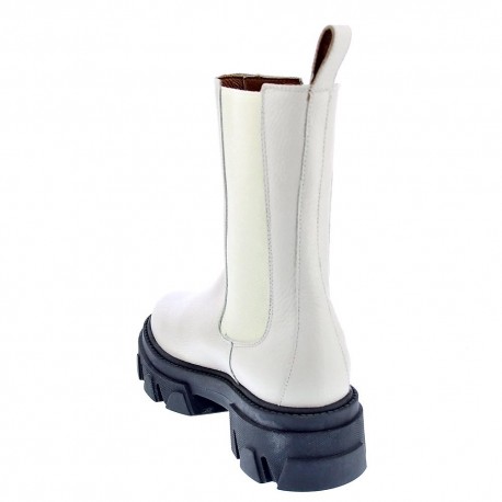 Botines Claudia zapatos Mujer modelo 24205 Beige 