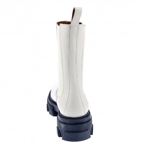 Botines Claudia zapatos Mujer modelo 24205 Beige 