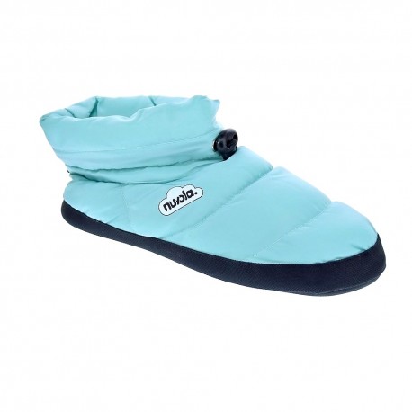 Pantuflas Nuvola zapatos Mujer modelo Boot Home Water Green Verde 