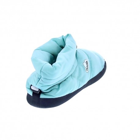 Pantuflas Nuvola zapatos Mujer modelo Boot Home Water Green Verde 