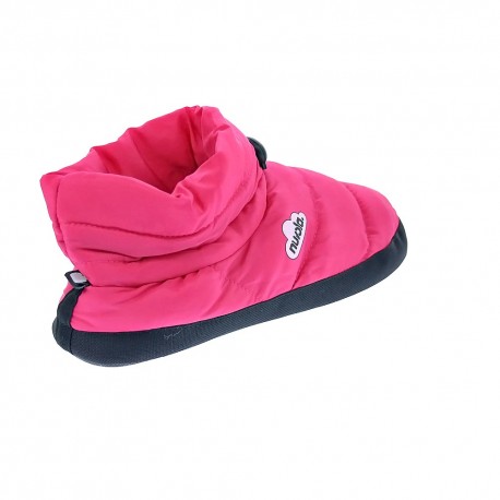 Pantuflas Nuvola zapatos Mujer modelo Boot Home Fuchsia Rosa 
