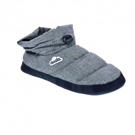 Pantuflas Nuvola zapatos Mujer modelo Boot Home Marbled Grey Gris 