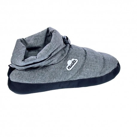 Pantuflas Nuvola zapatos Mujer modelo Boot Home Marbled Grey Gris 