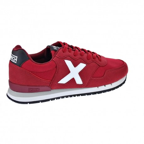 Zapatillas Munich zapatos Hombre modelo Dash 106 Rojo Cordón