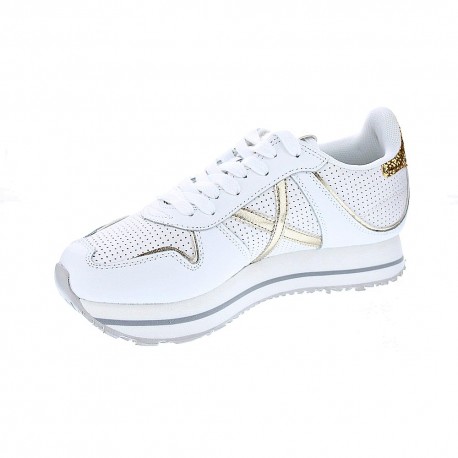 Zapatillas Munich zapatos Mujer modelo Massana Sky Blanco 