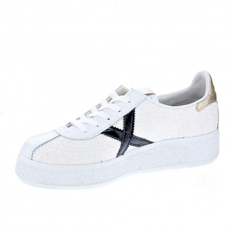Zapatillas Munich zapatos Mujer modelo Barru Sky Blanco 