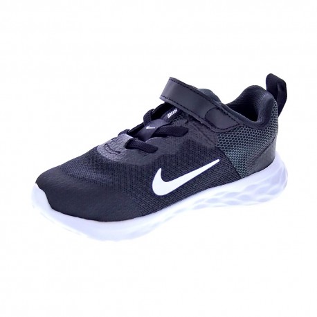 Zapatillas Nike zapatos Niño modelo Revolution 6 Negro 