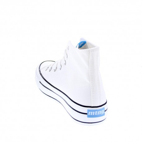 Zapatillas botas Mtng zapatos Mujer modelo 60172 Blanco 